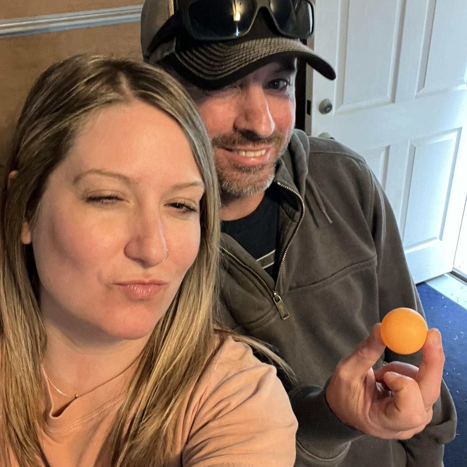 Beach trip with friends beer pong champs!!!🏆