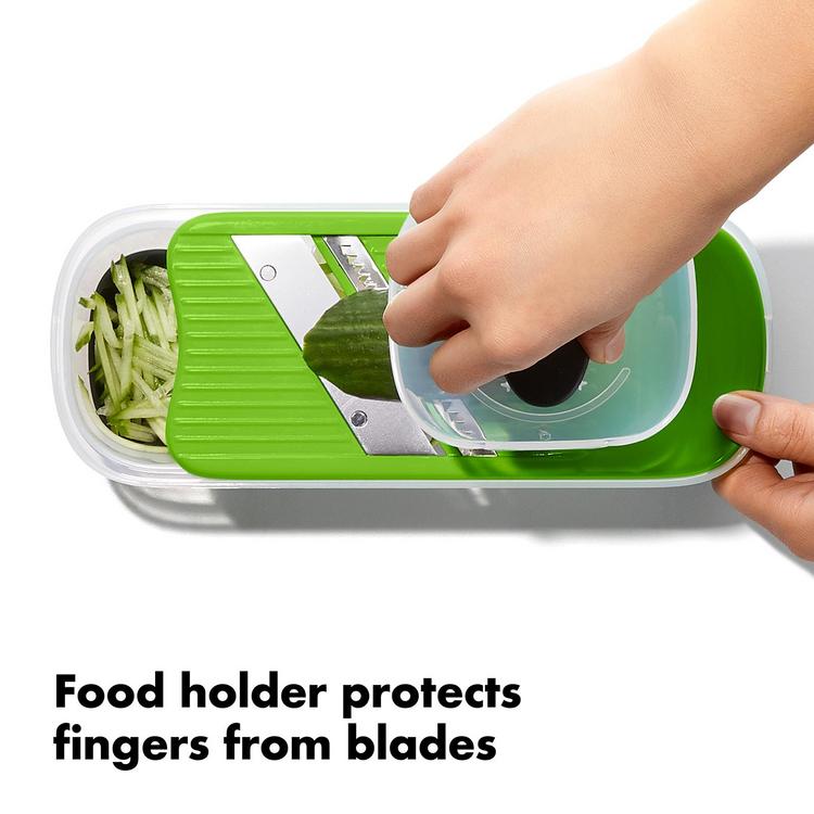 OXO Good Grips 9 Two-Fold Plastic Grater w/ Non-Slip Handle