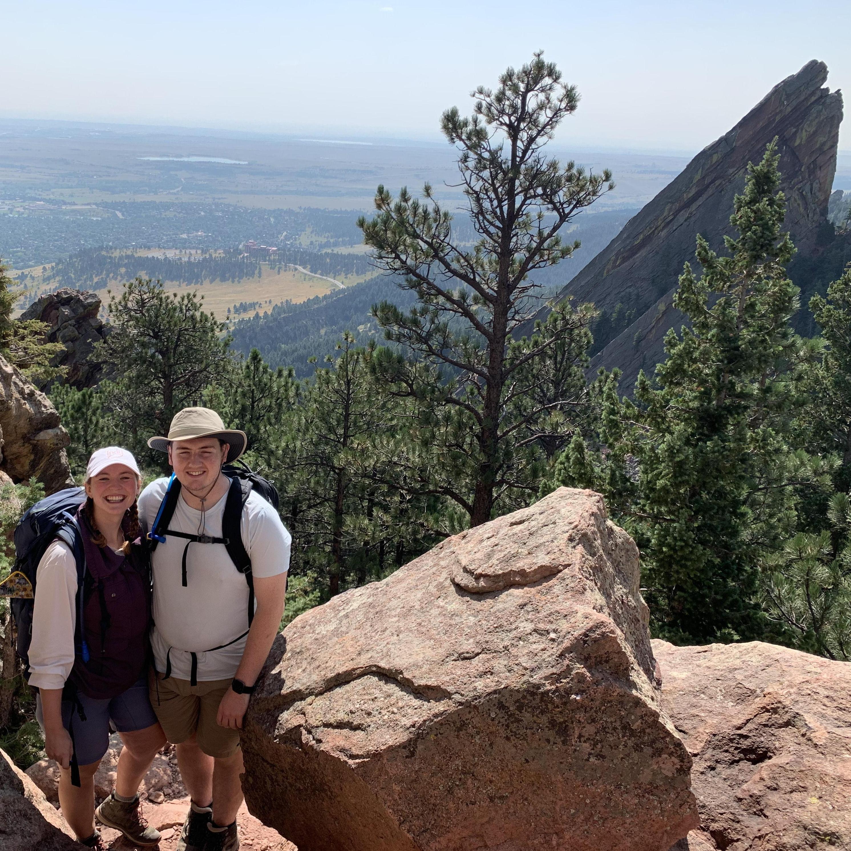 Hiking the Flatirons in Boulder, Colorado (September 2021)