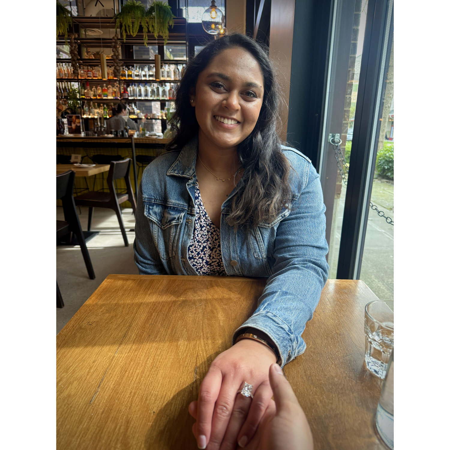 First date as fiancé's