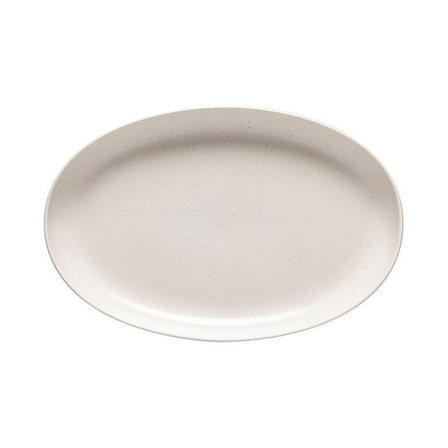 Pacifica Oval Platter, Vanilla