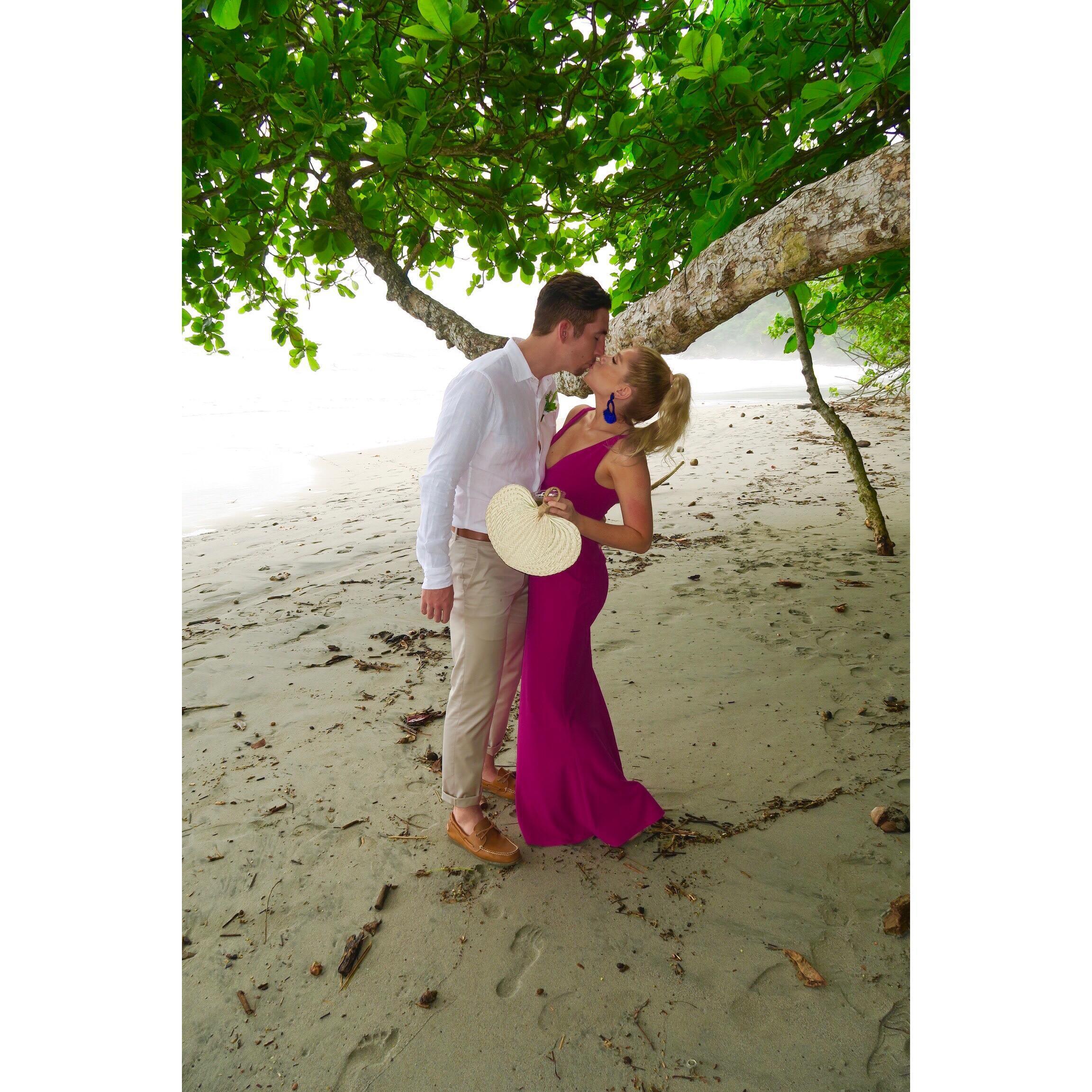 After our friends said "I do" in Manuel Antonio, Costa Rica!