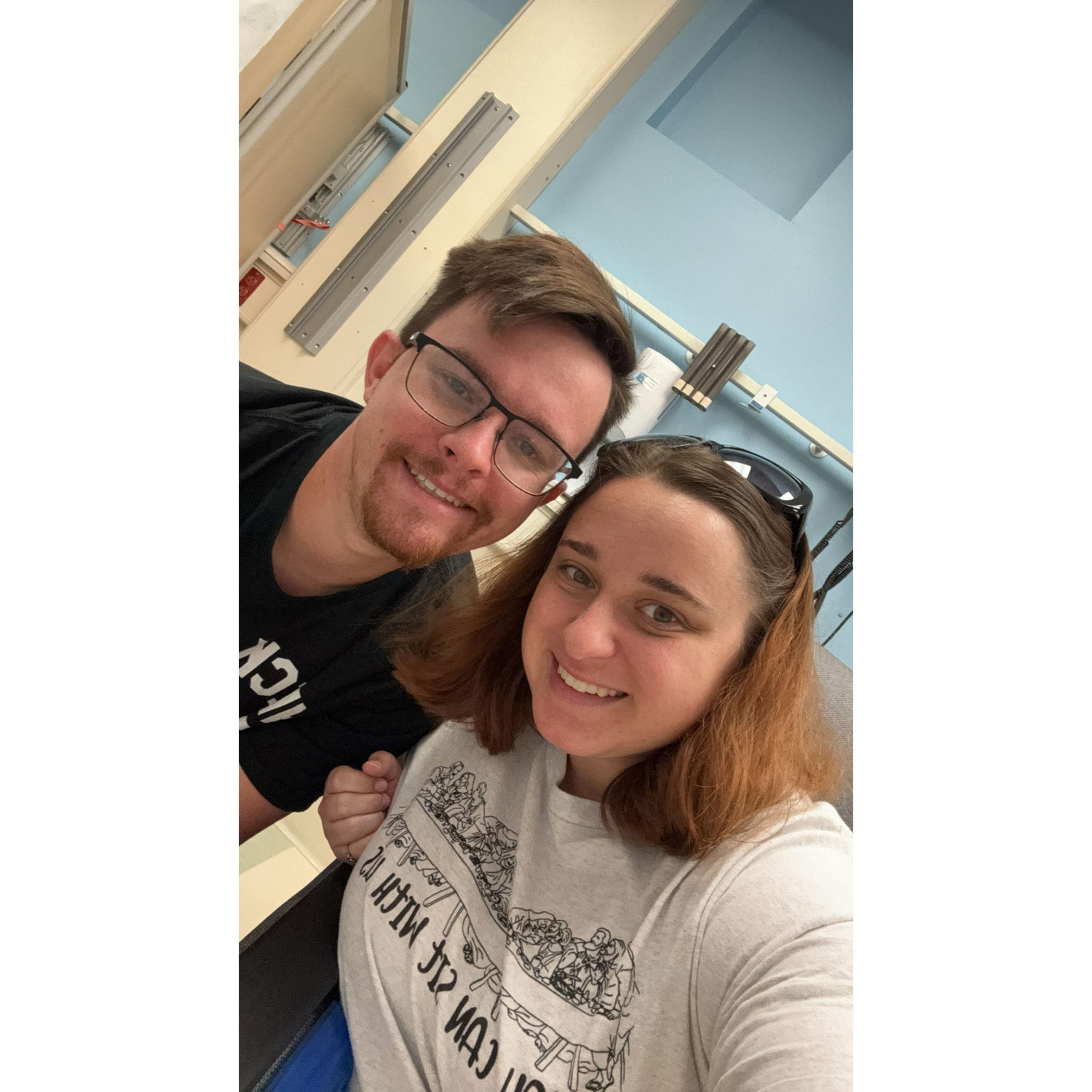 My little hospital trip on Thanksgiving Day for Cat Scratch Fever. What a wild time. I was very glad I didn't have to do it alone.