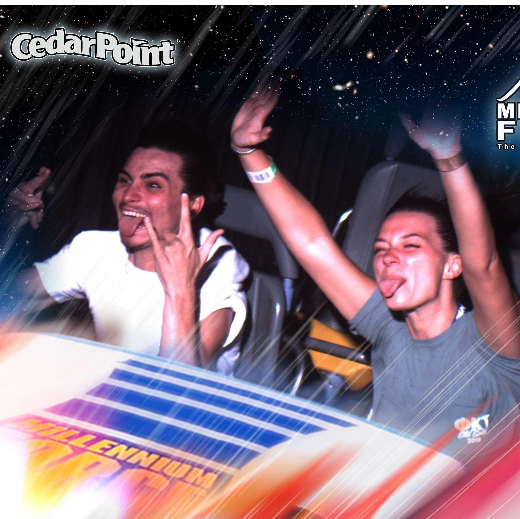 Makenzie surprised Landon with a trip to Cedar Point for his 20th birthday #topthrilldragster