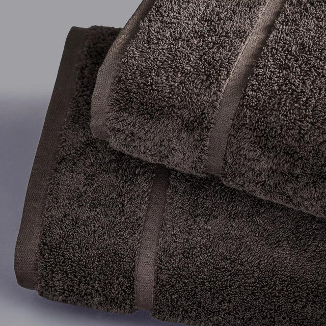 Simply Vera Vera Wang Egyptian Cotton Bath Sheet- Espresso, BATH SHEET