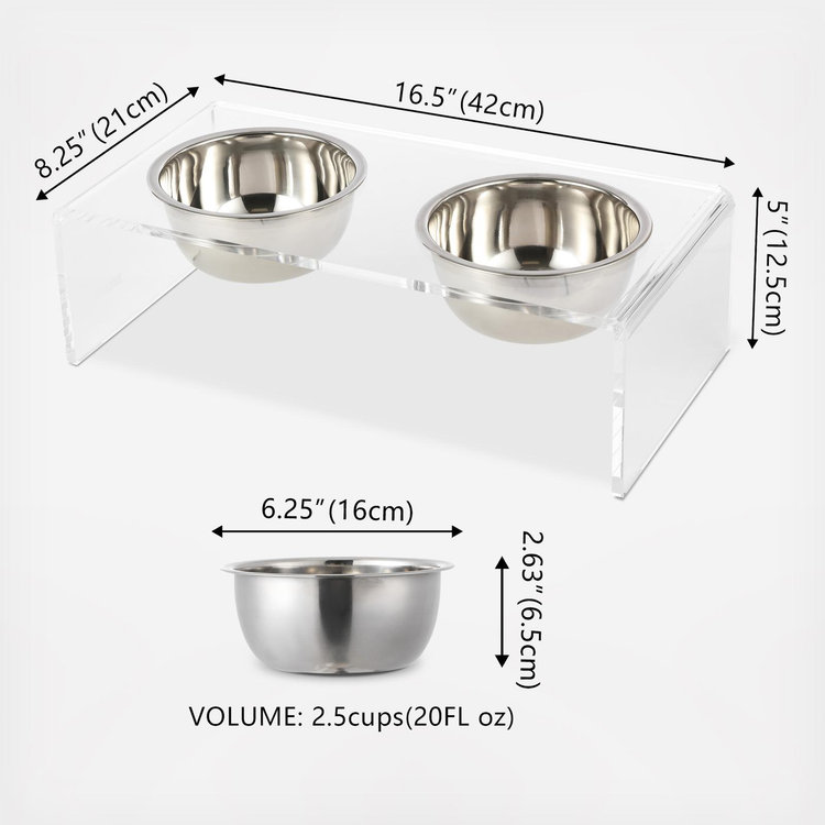 anti dog drool water bowl 🐾Zero Splash Dog Water Bowl – OWOWPet main image 1