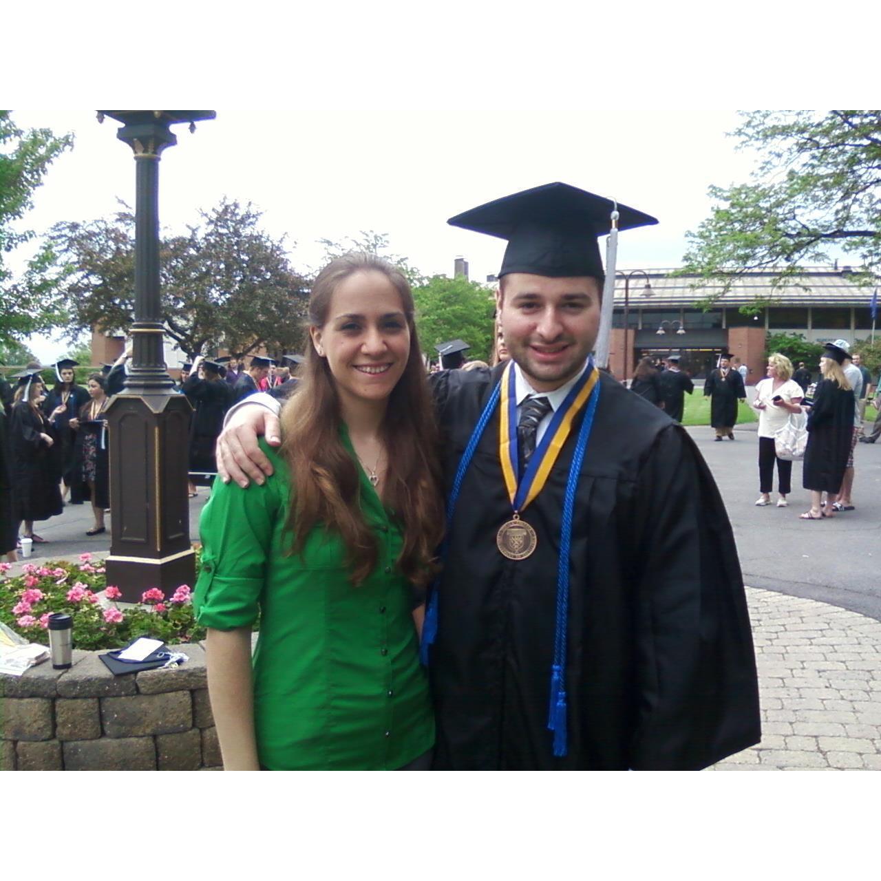 Alex's college graduation 2010