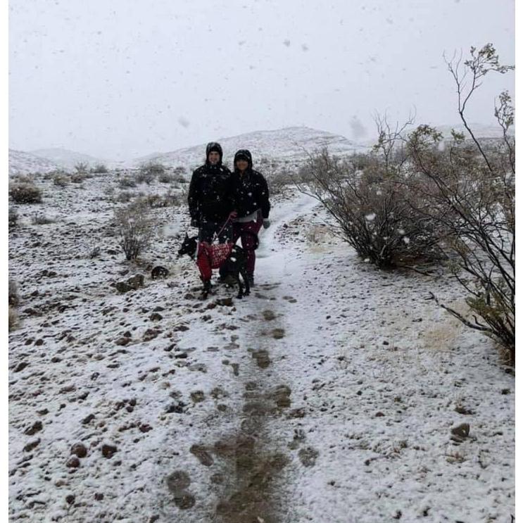 11. 28. 19
It happened to snow on Thanksgiving day. It was rare for it to snow this much.