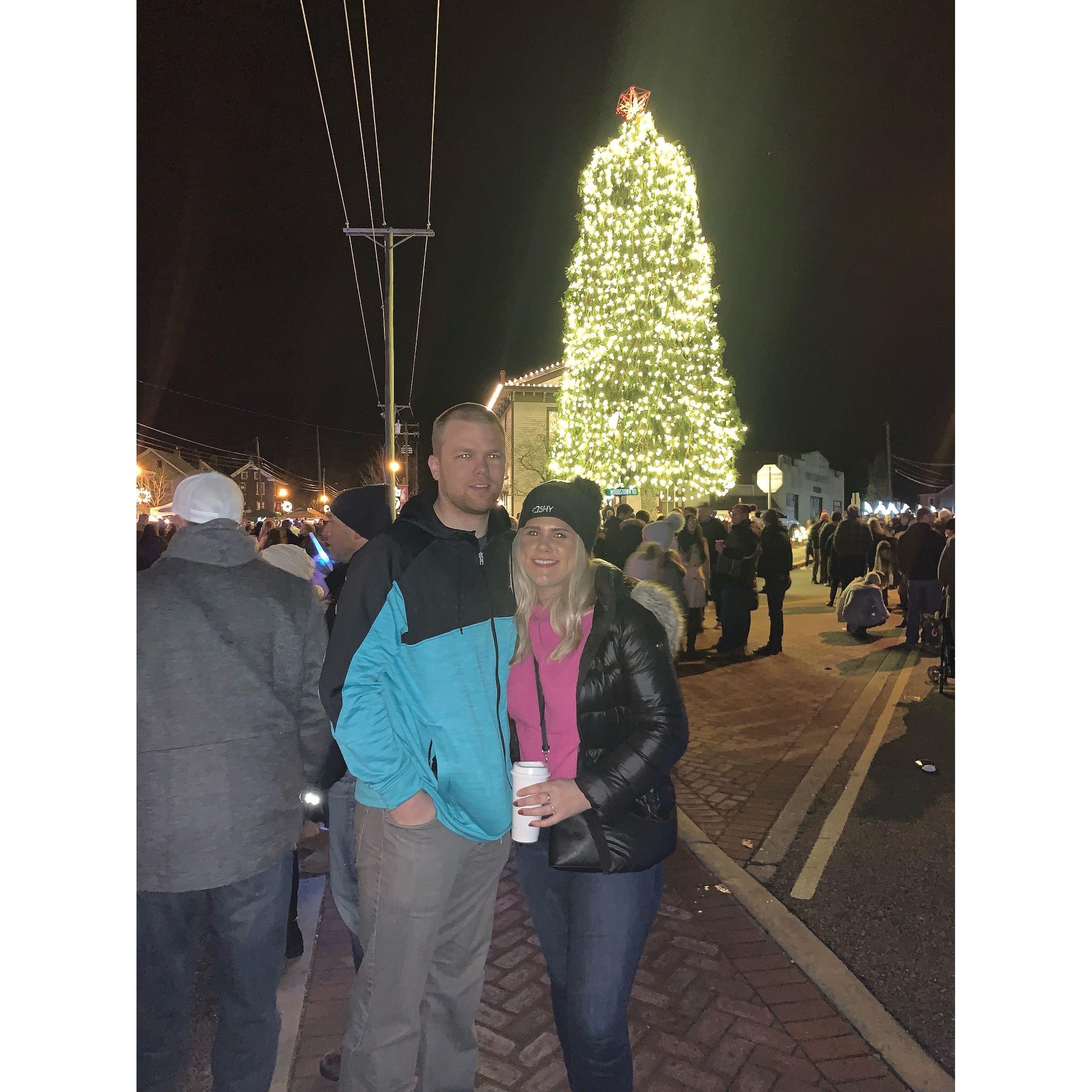 Lights on Main in Mullica Hill in 2019