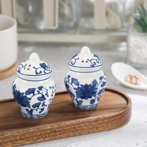 Mini Ginger Jar Salt and Pepper Shakers Set