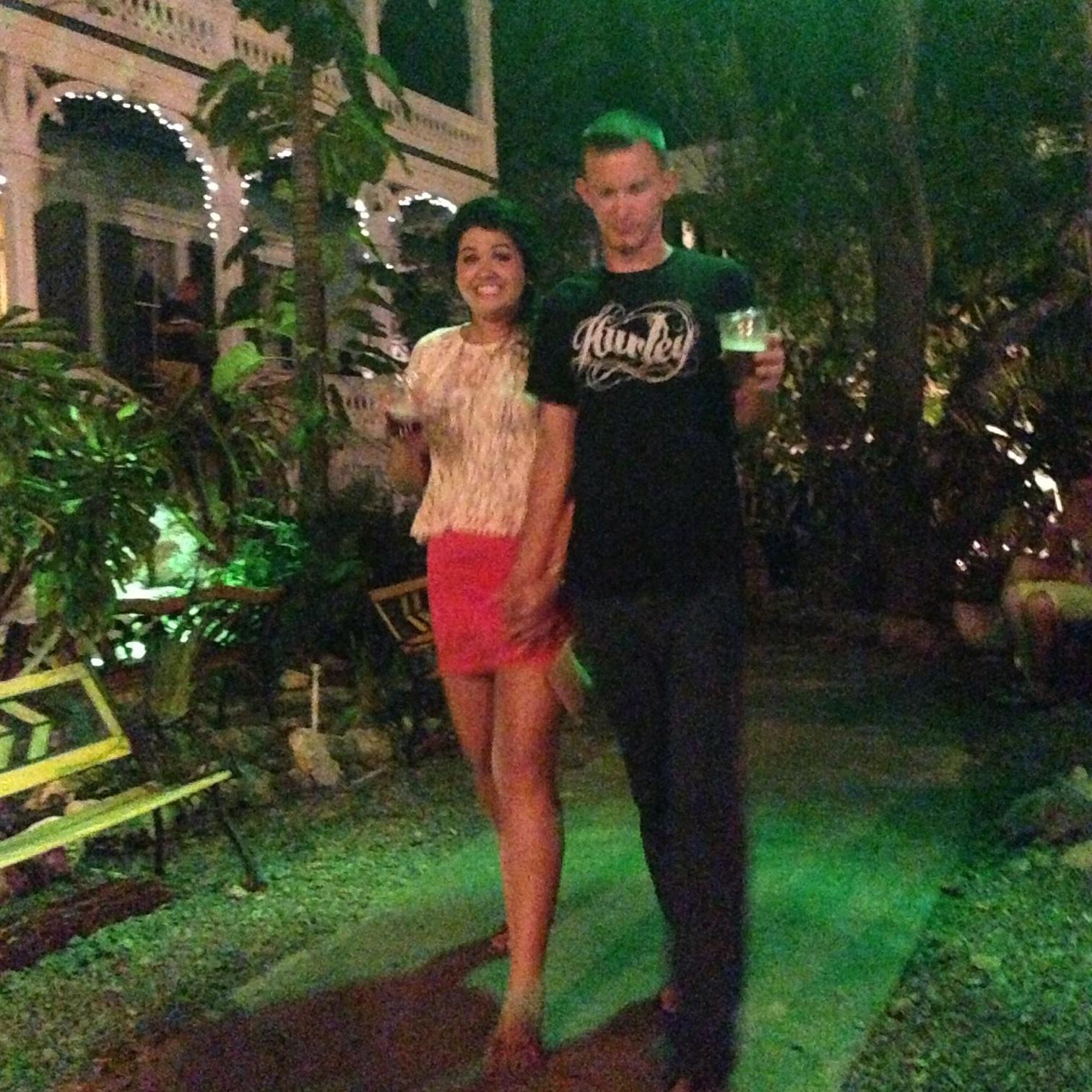 Kasey & Christie on their first trip together in 2013 Key West.