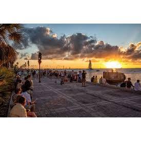 Mallory Square sunset with some Busking