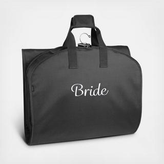 60" Gown Length Tri-Fold Travel Garment Bag with Pockets