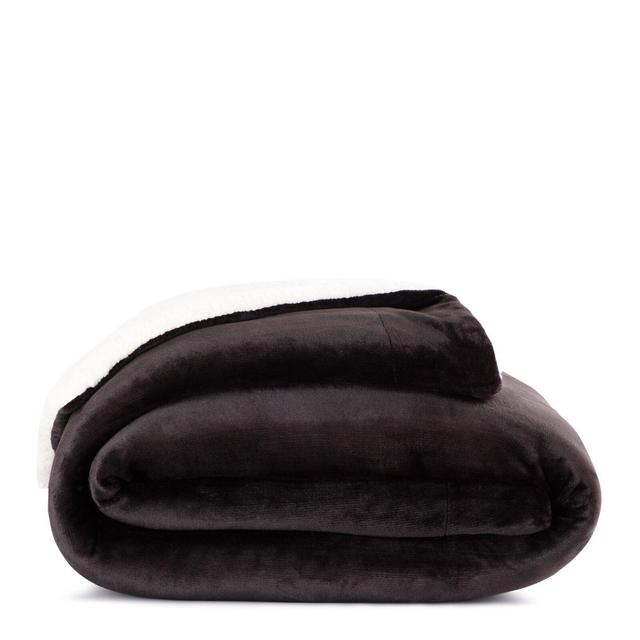 Tuscaloosa Fleece and Sherpa Blanket
