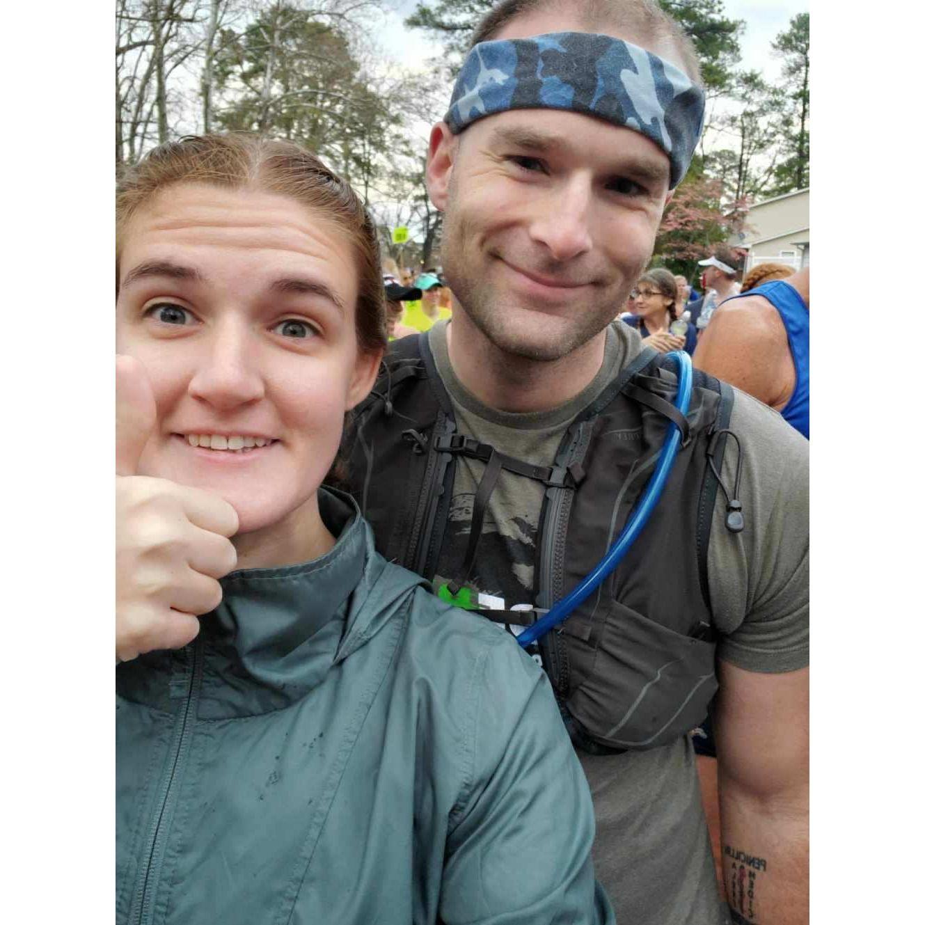 Abbie's First Half Marathon in Salisbury, MD; April 2025