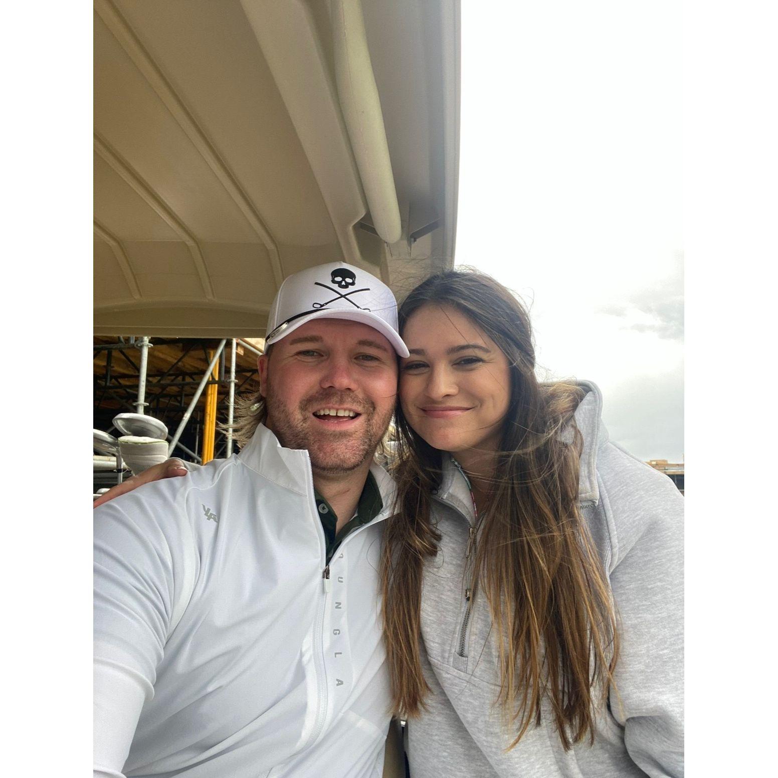 golfing at TPC