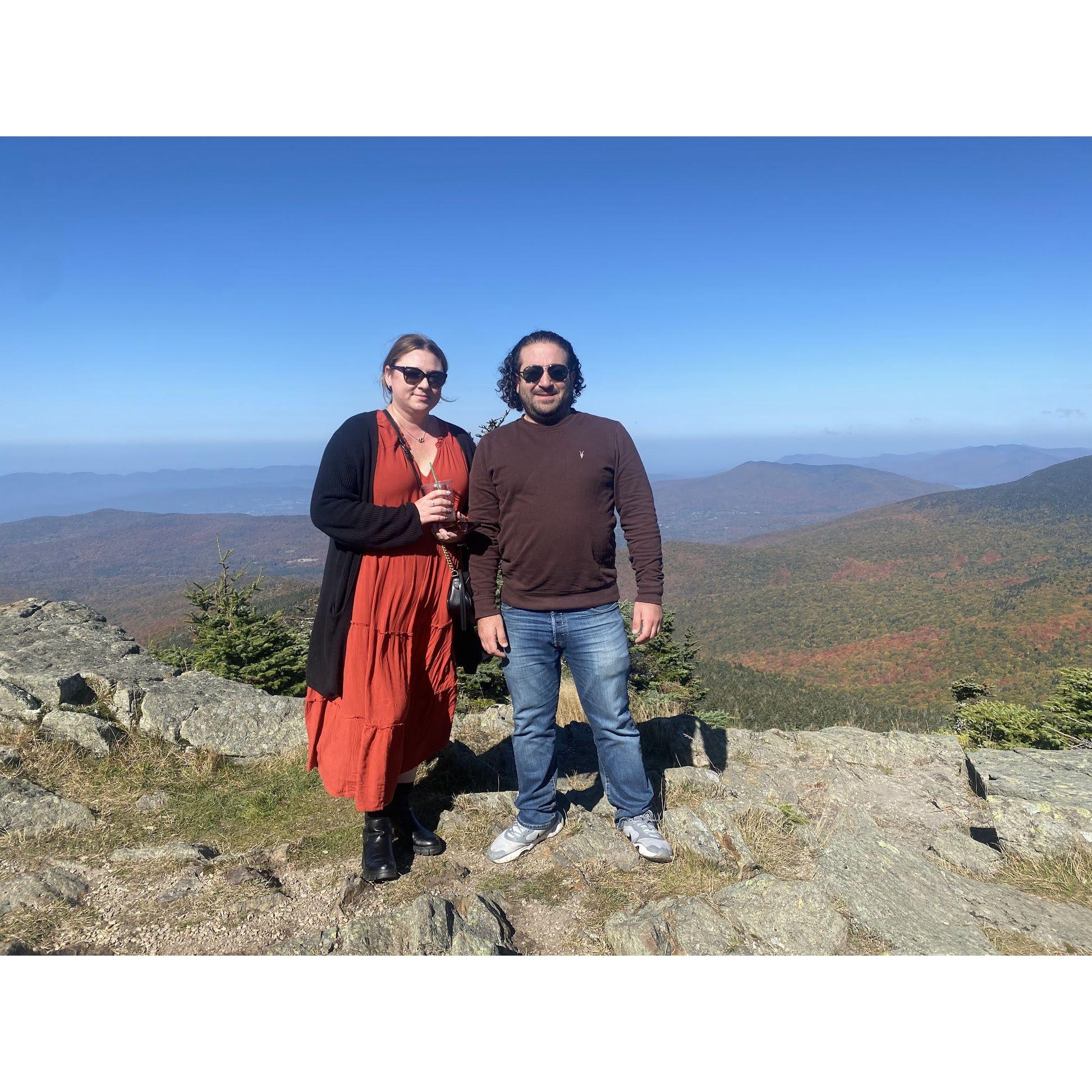 2023: Year ten - Peak of Killington Mountain in Vermont