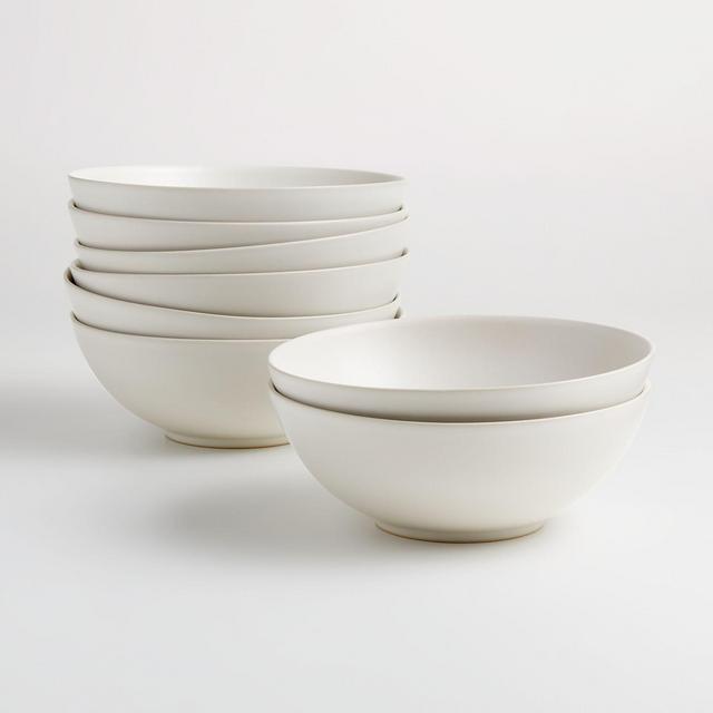 Craft 8" Linen Bowl, Set of 8