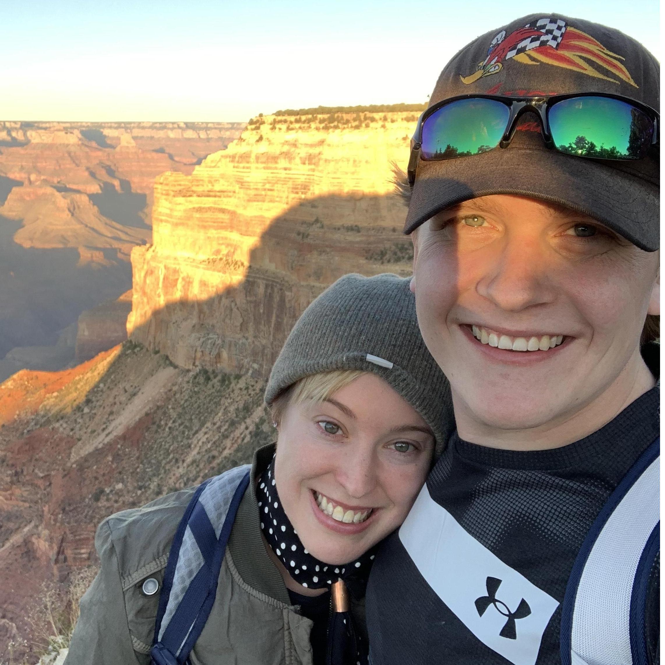 A trip to the Grand Canyon, in which we only made it about half way down. Next time!
