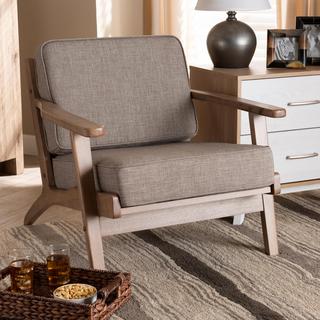 Sigrid Mid-Century Modern Upholstered Armchair