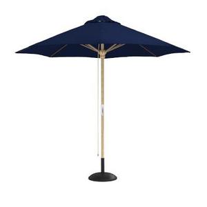 Larnaca Outdoor Umbrella, Round, Sunbrella Performance Canvas, Navy