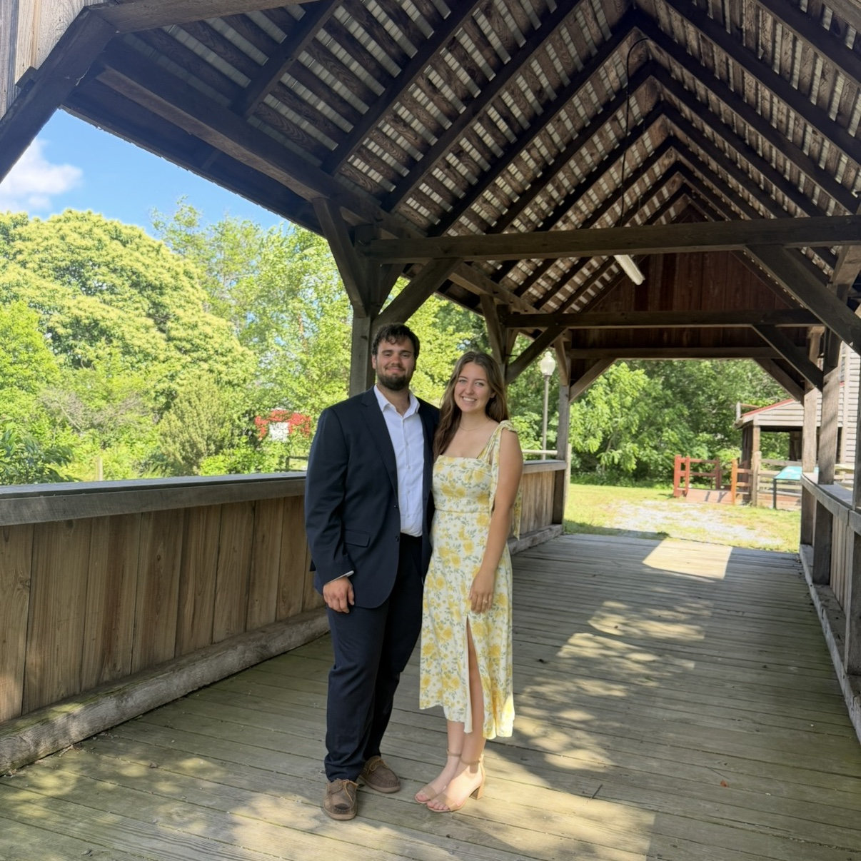 Keenan and Elora at Natalie and Will's Wedding!