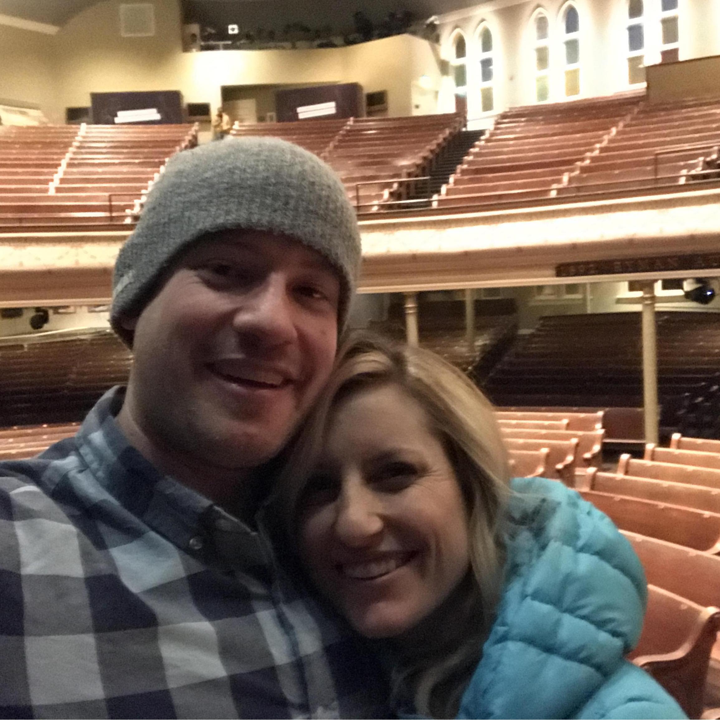 Backstage at the Ryman! When Kat Wright band (Feat. Phil's college roommate, Josh, as bass) opened for the Wood Brothers at the Ryman Theatre in Nashville.