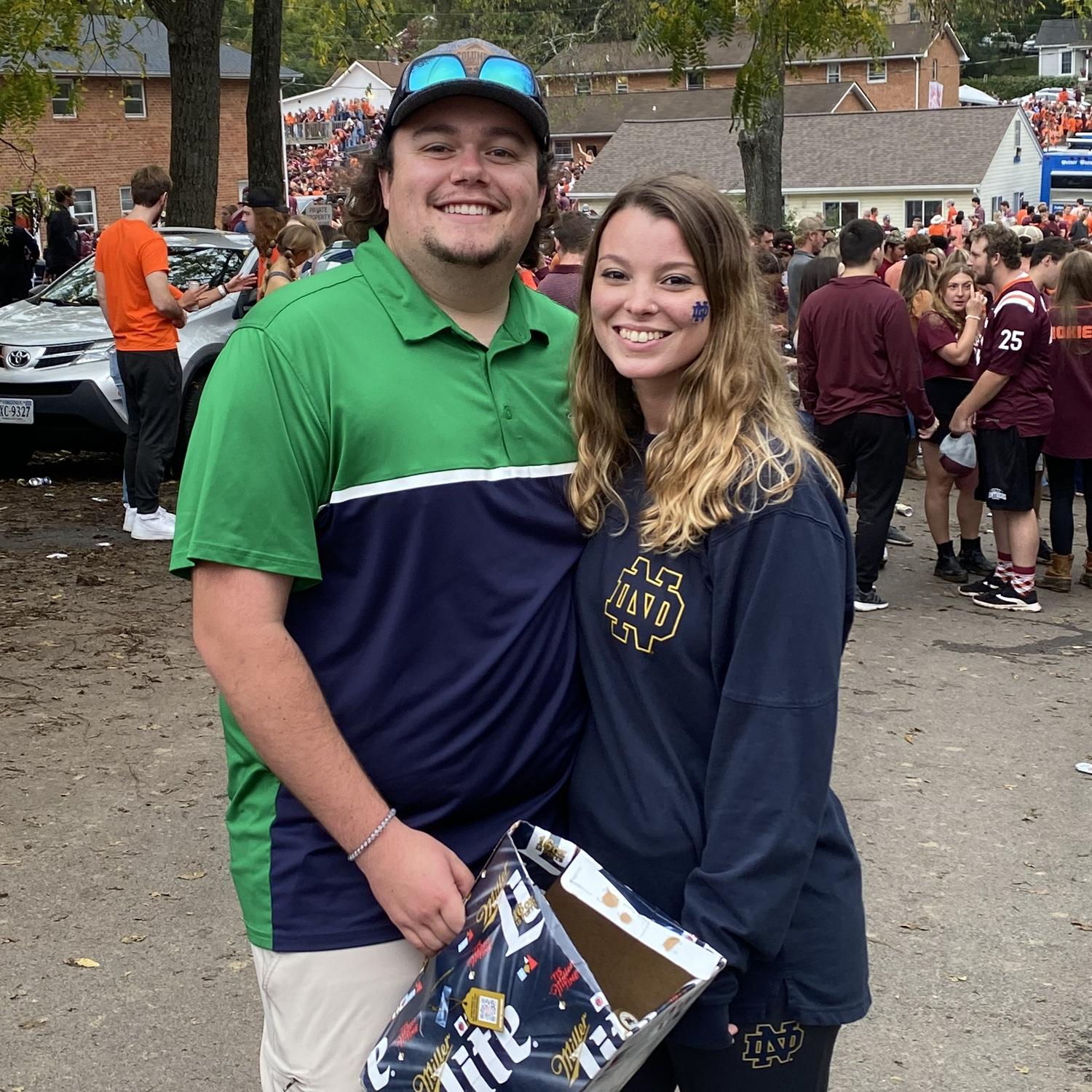 Our first football game #GodsTeam October 09, 2021