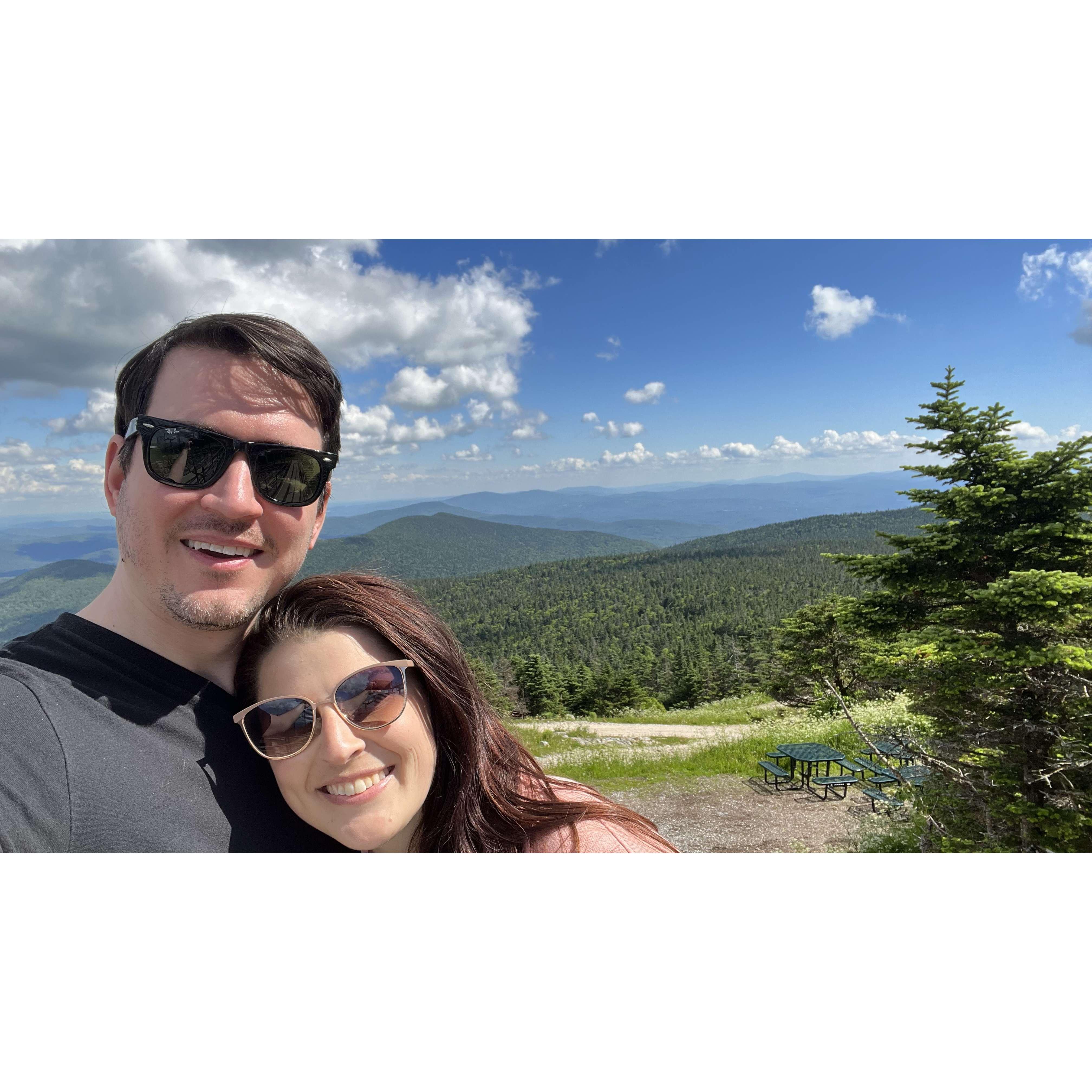 Killington Mountain Top in VT