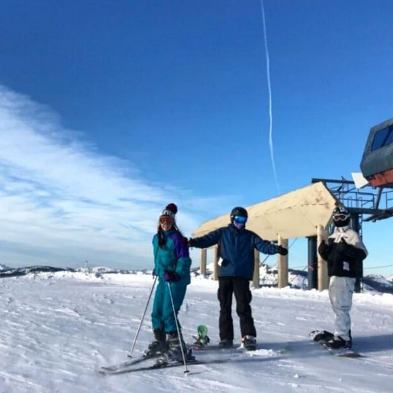 An infamous day when Lito tried to take Kat down a blue run after she hadn't been skiing in almost ten years. By some miracle (despite the tears) we still loved each other at the end of the day!
