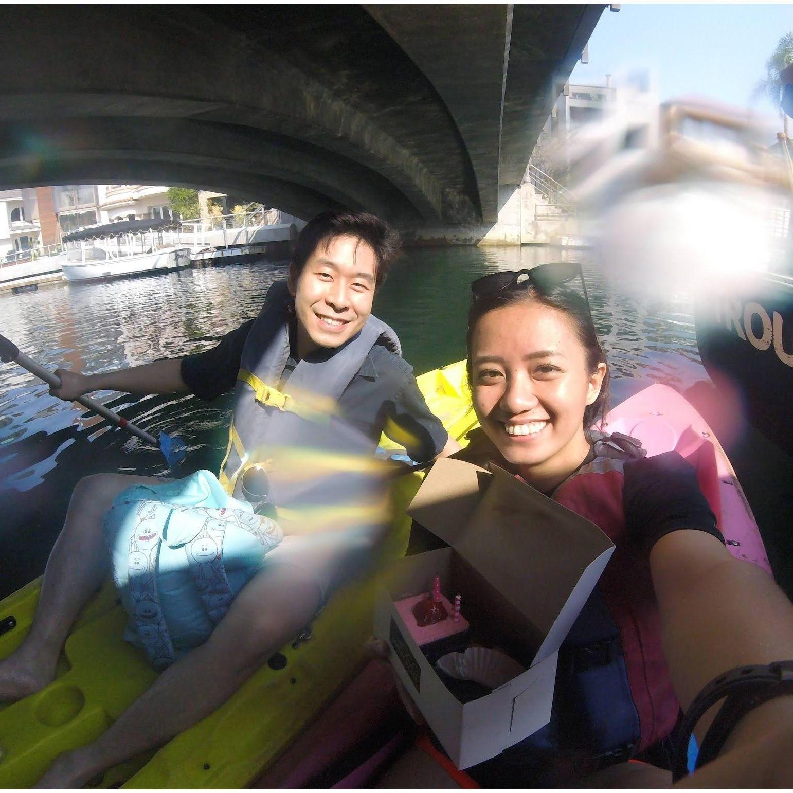 Kayak birthday