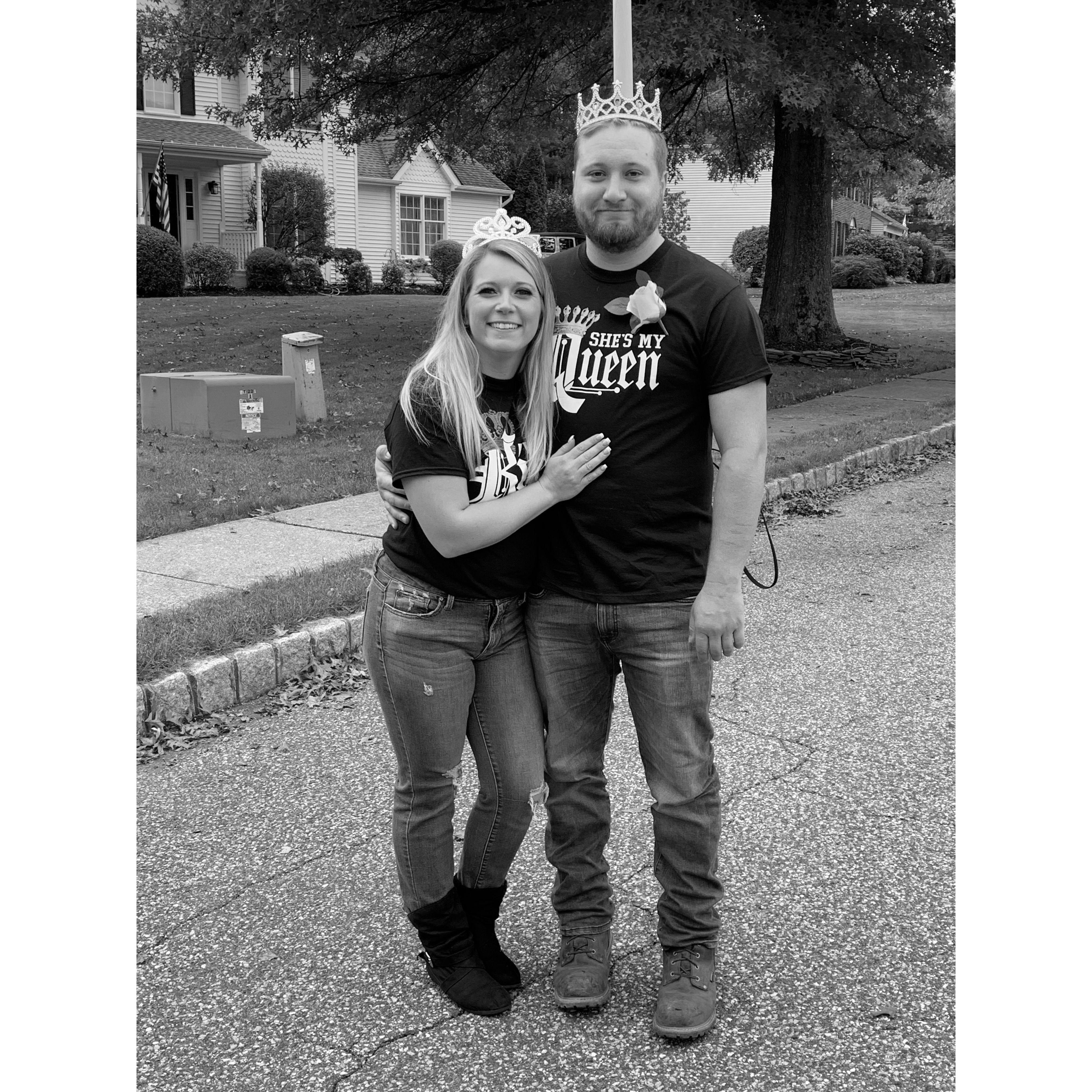 Michele found her King for the night! 👑