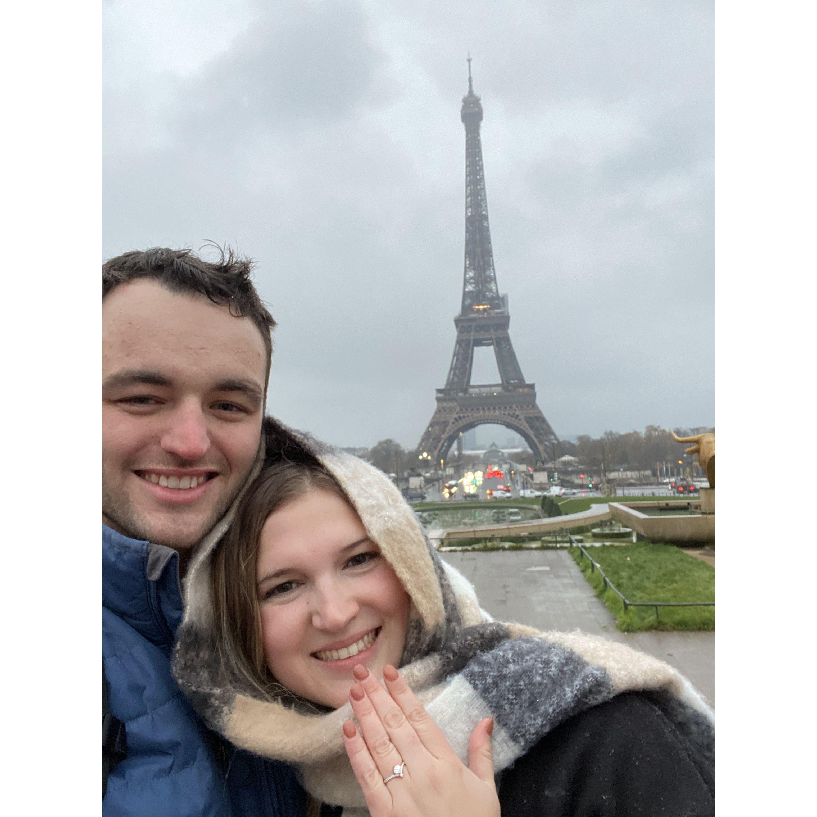 20 mins after the proposal!