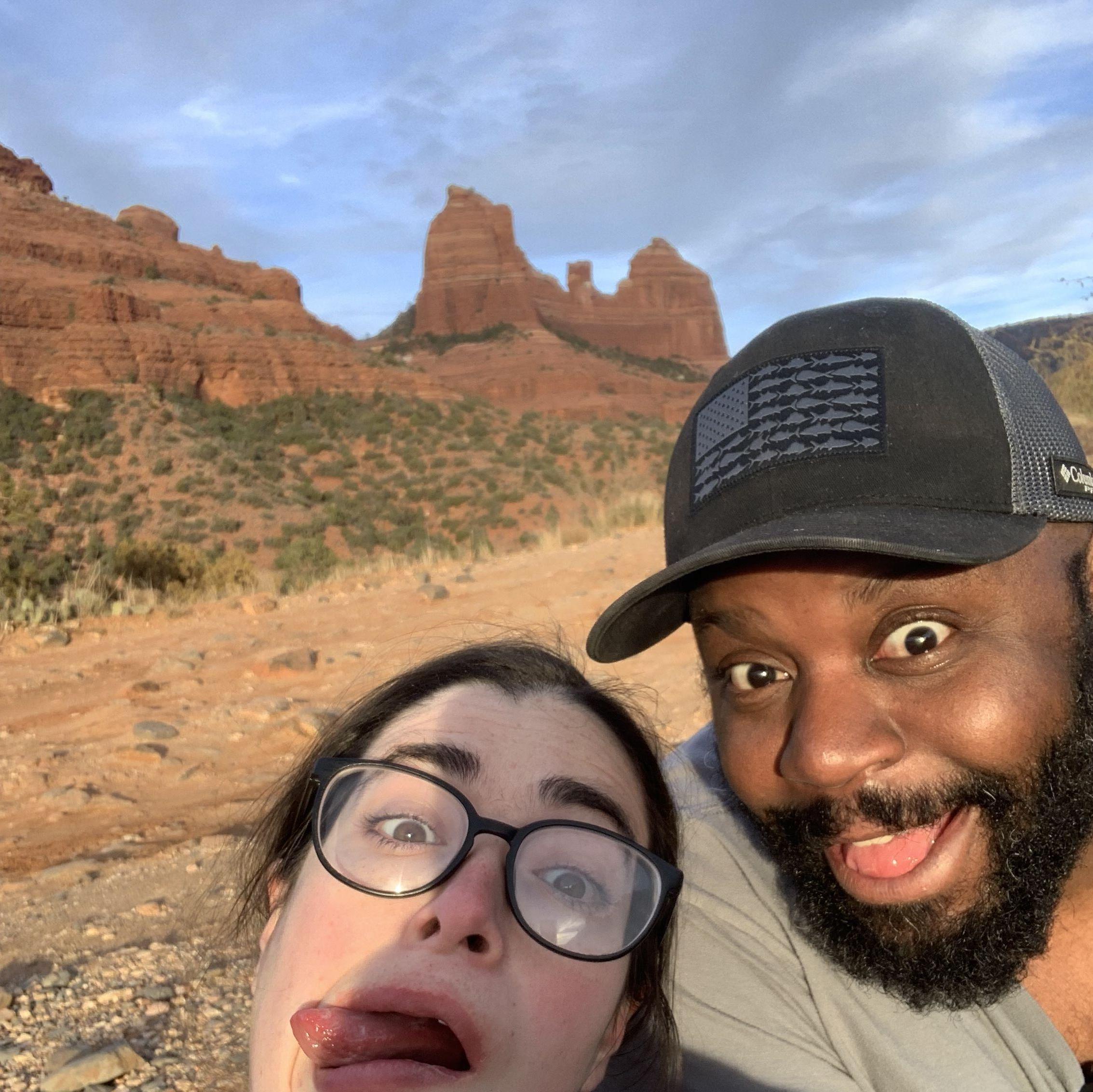 Surrounded by the Arizonan mountains we ate some of the best French food ;). We both agree one of our best winters ever!