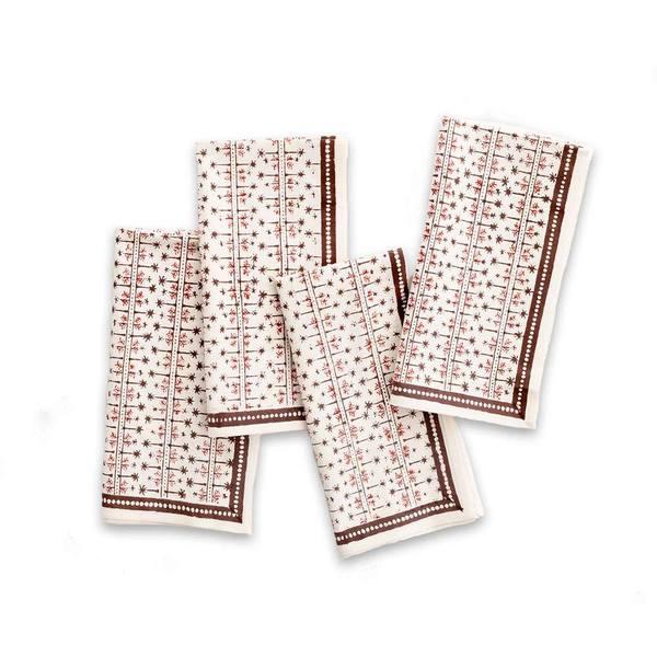 Set Printed Napkins