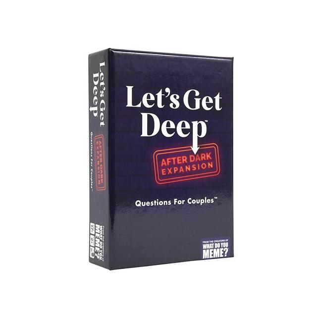 Let's Get Deep: After Dark Expansion Pack – Designed to be Added to Let's Get Deep Core Party Game – The Relationship Game Full of Questions for Couples