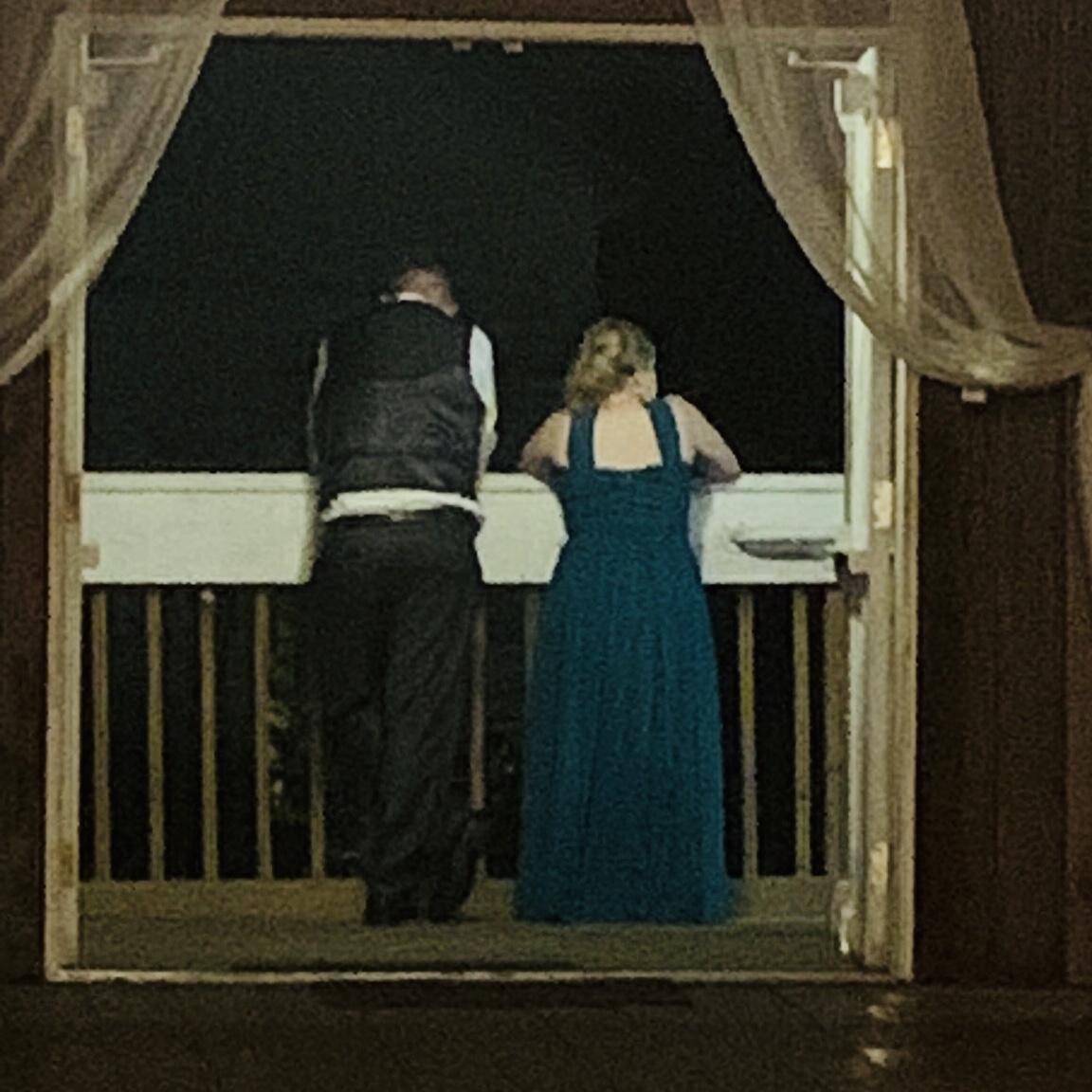 Our friends spying on us as we try to get to know each other