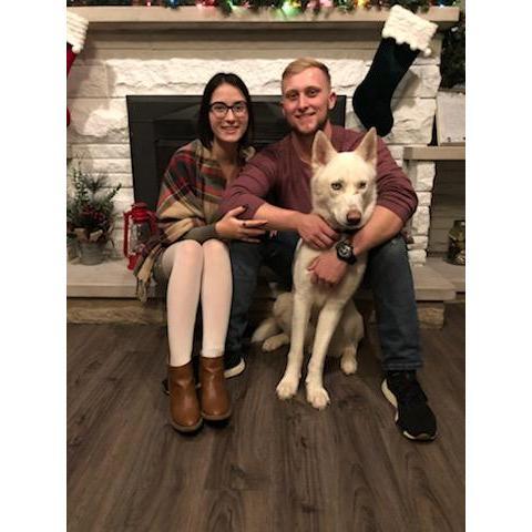Our second Thanksgiving together. This was two days before we got engaged!