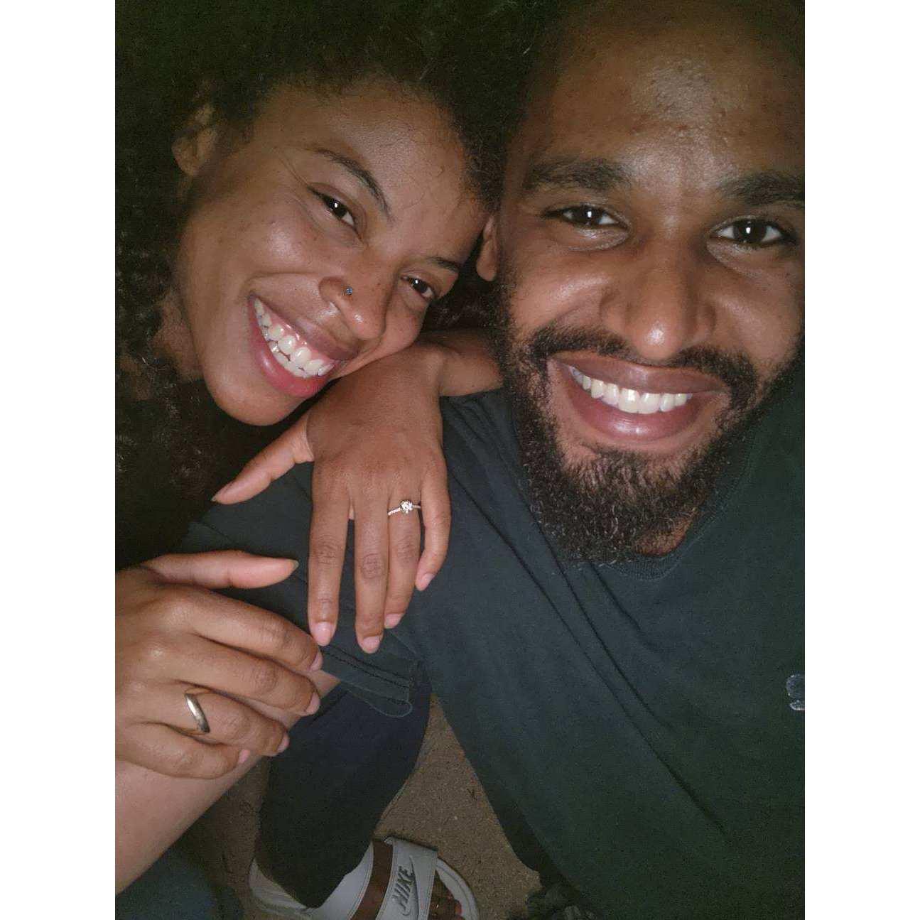 We got engaged on 7/22/22 :)