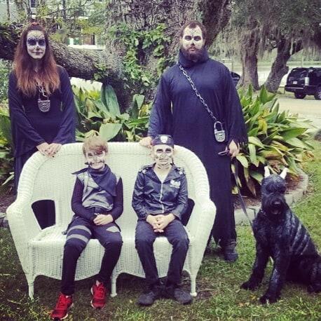 Hallow-Fam! Us and our little goblins!
Holly, Adam, Jadon, Jacob & Ghost