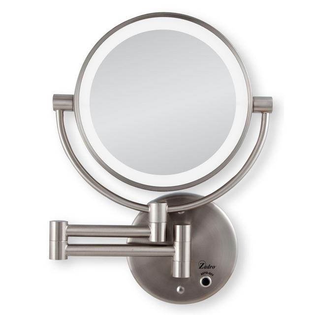 Zadro™ 10x/1x Cordless LED Lighted Wall Mirror