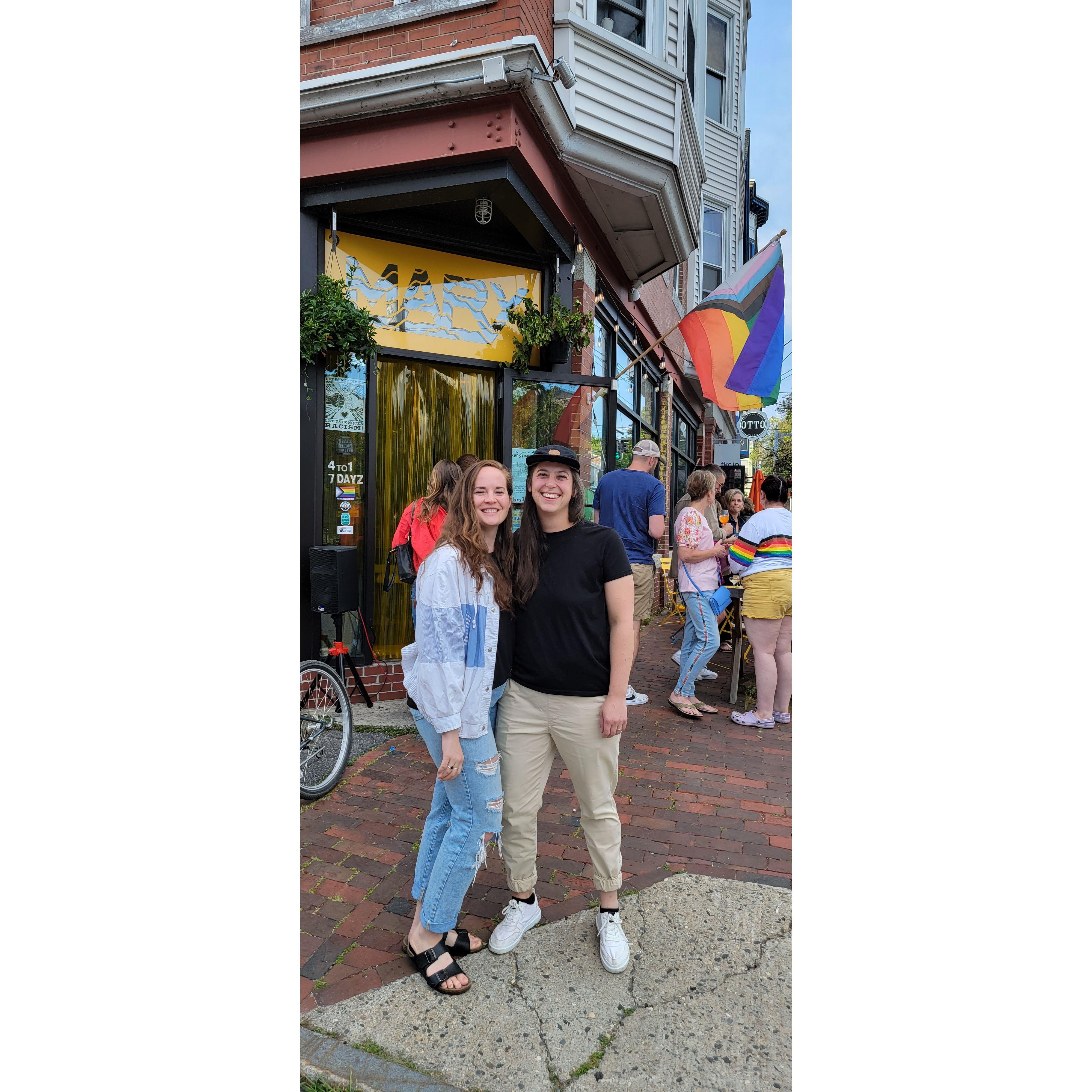 Soaking up summer days in Portland (Maine).