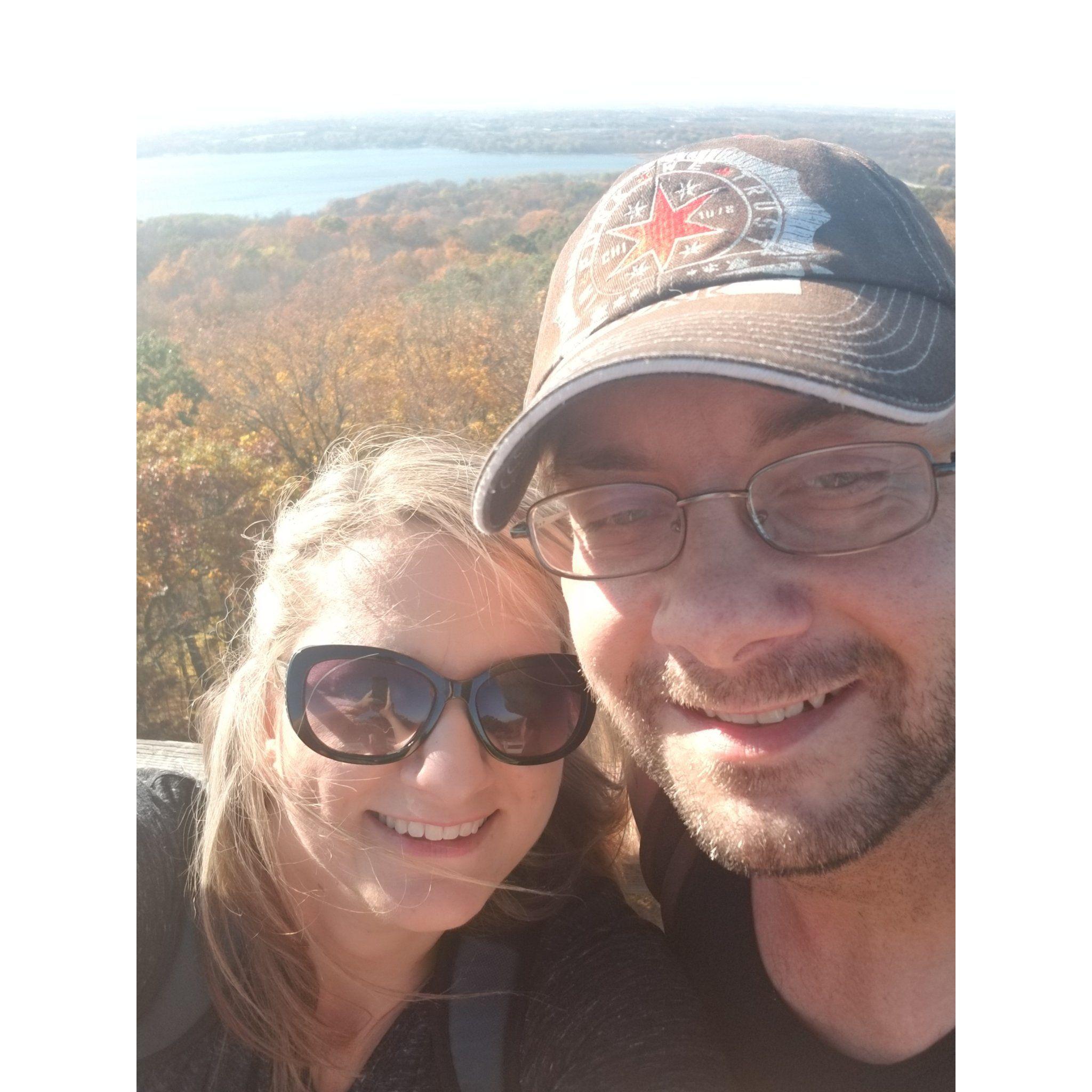 Hiking at Kettle Moraine
