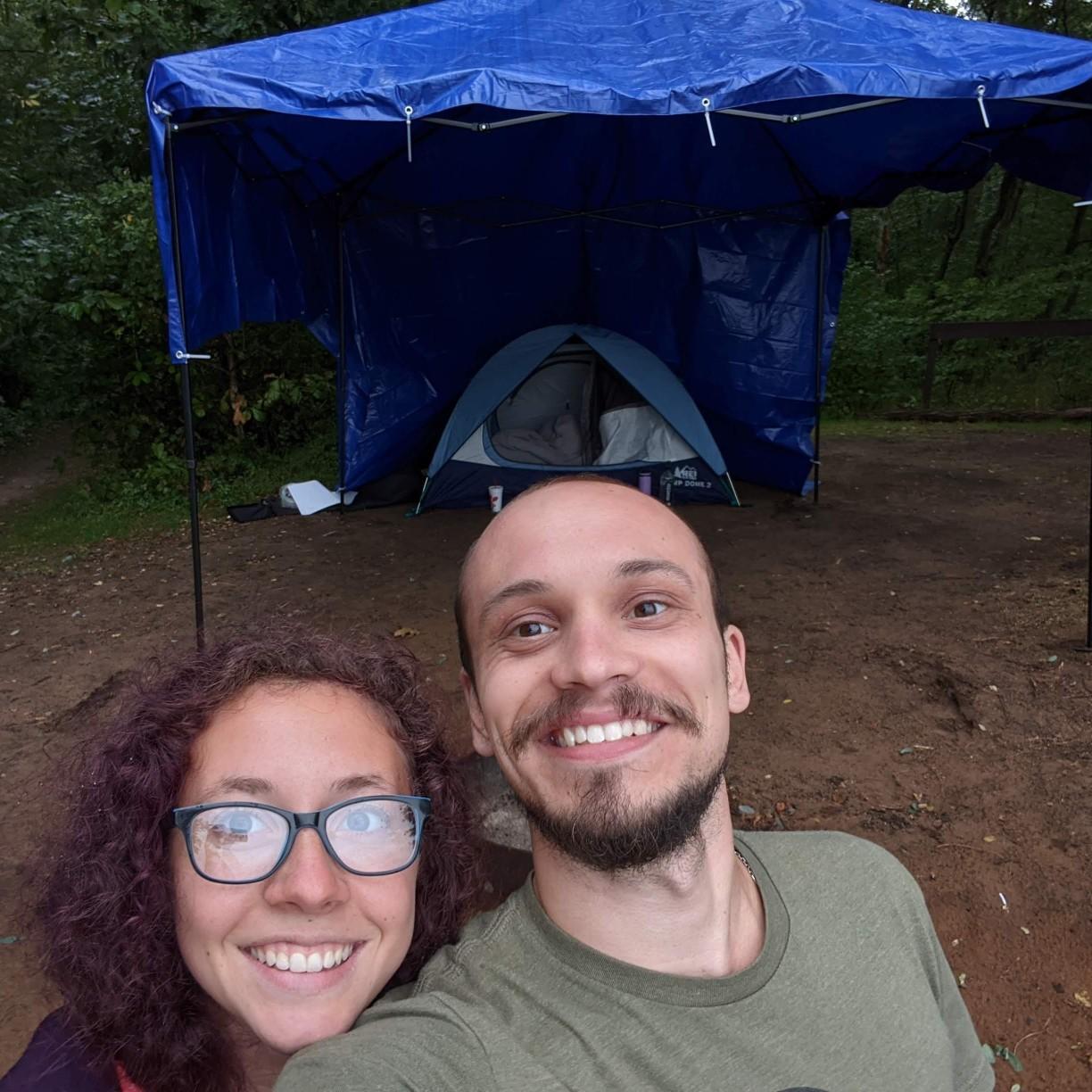 First camping trip and it rained the whole time