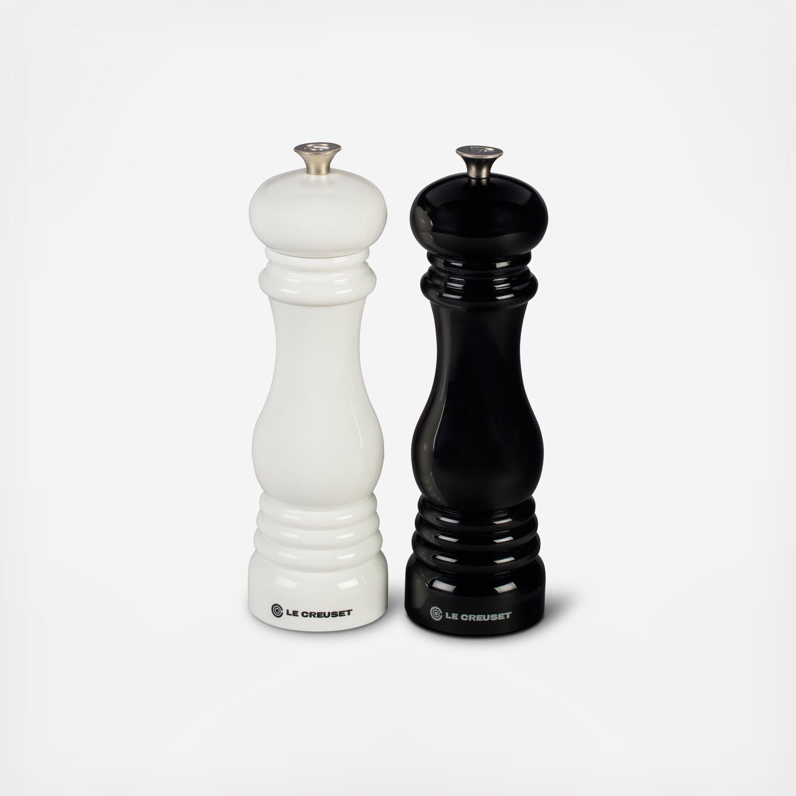 Le Creuset 2-Piece 8 Salt & Pepper Mill Set 