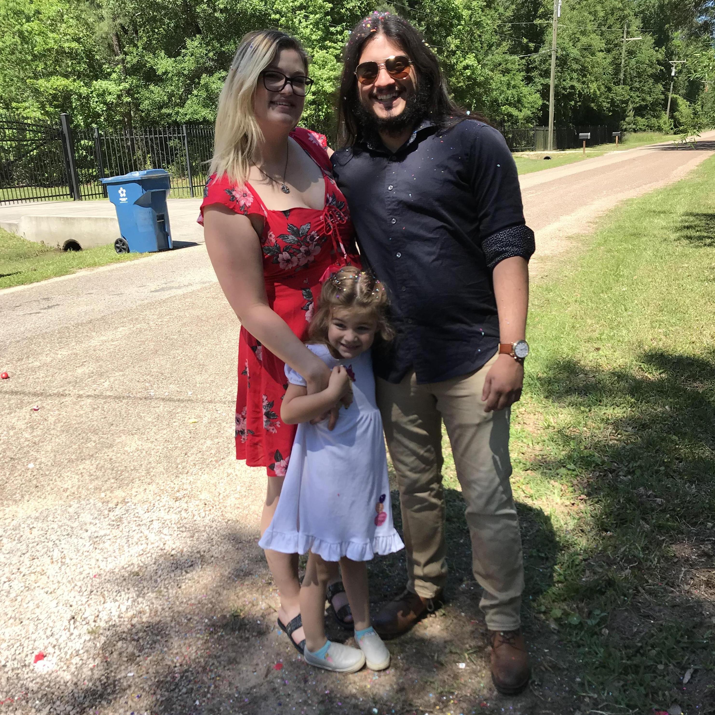 First photo of the three of us :) Easter 2019