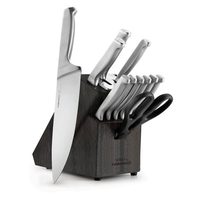 Select by Calphalon Self -Sharpening Stainless Steel 12pc Knife Block Set