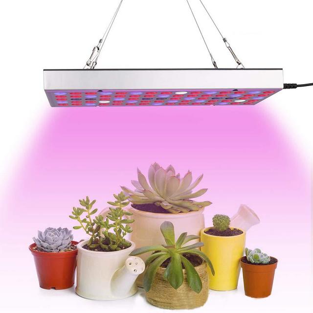Grow Light LED Growing Lights Indoor Plants Full Spectrum Panel Plant Lamp for Seeding Vegetable Flower (25W)