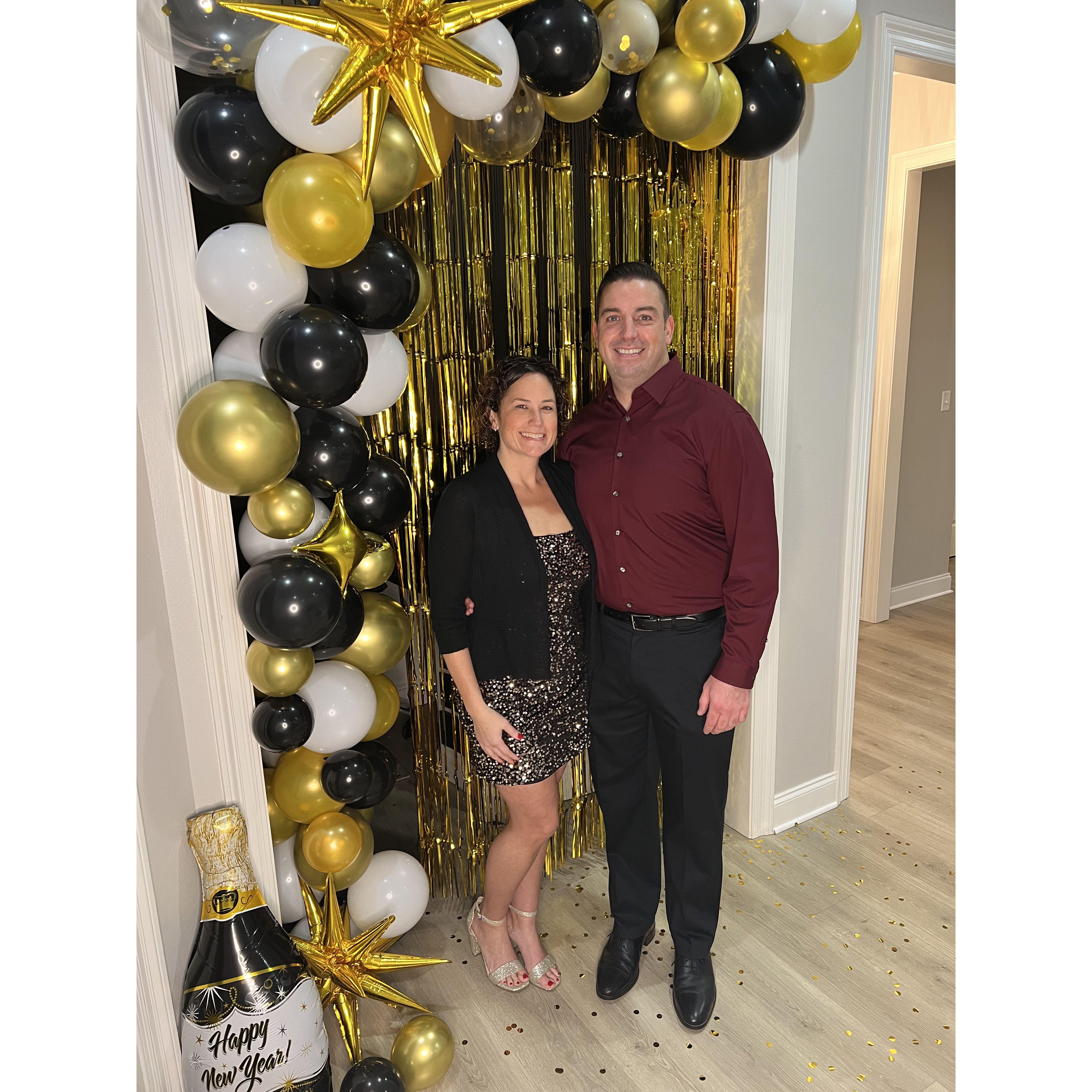 Our first New Year's Eve together!