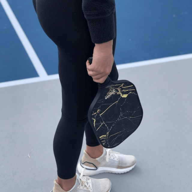 Golden Marble-Lite Pickleball Paddle